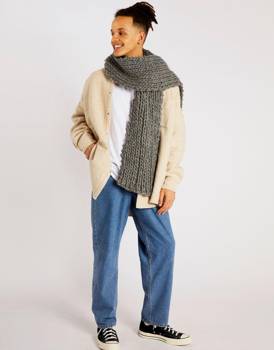 Whistler Schal Tweed Grey