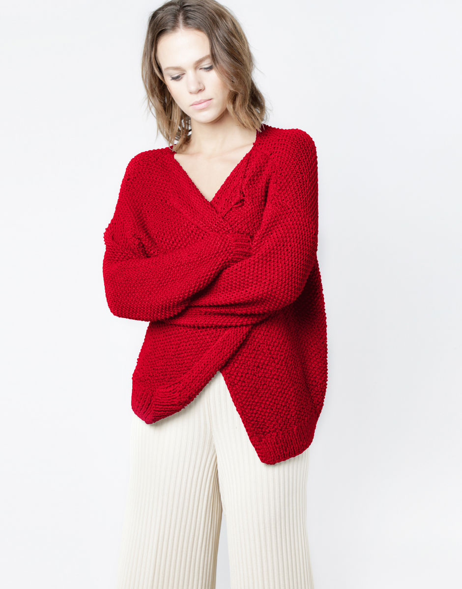 Jolie Mimi Cardigan True Blood Red