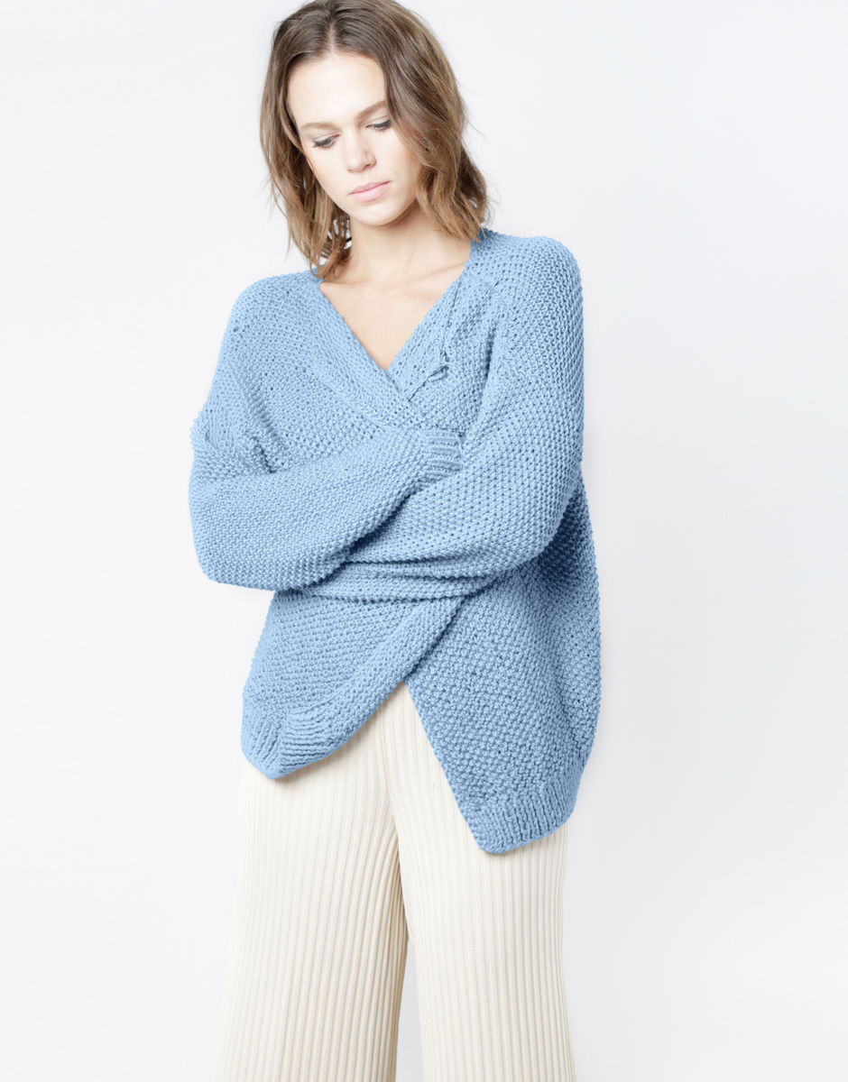 Jolie Mimi Cardigan Powder Blue