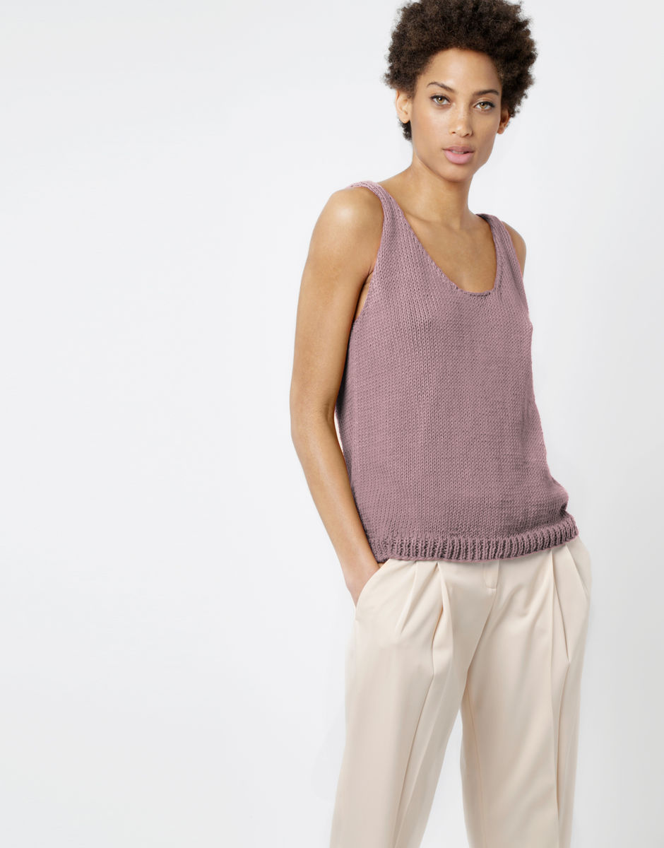 Top Farrah Mellow Mauve
