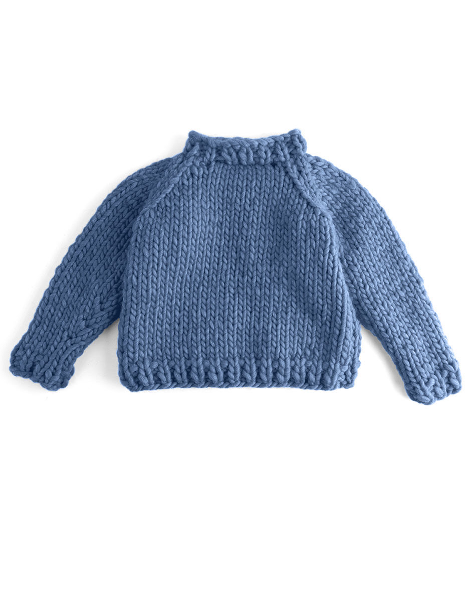 Mini Alexa Pulli Dusty Denim