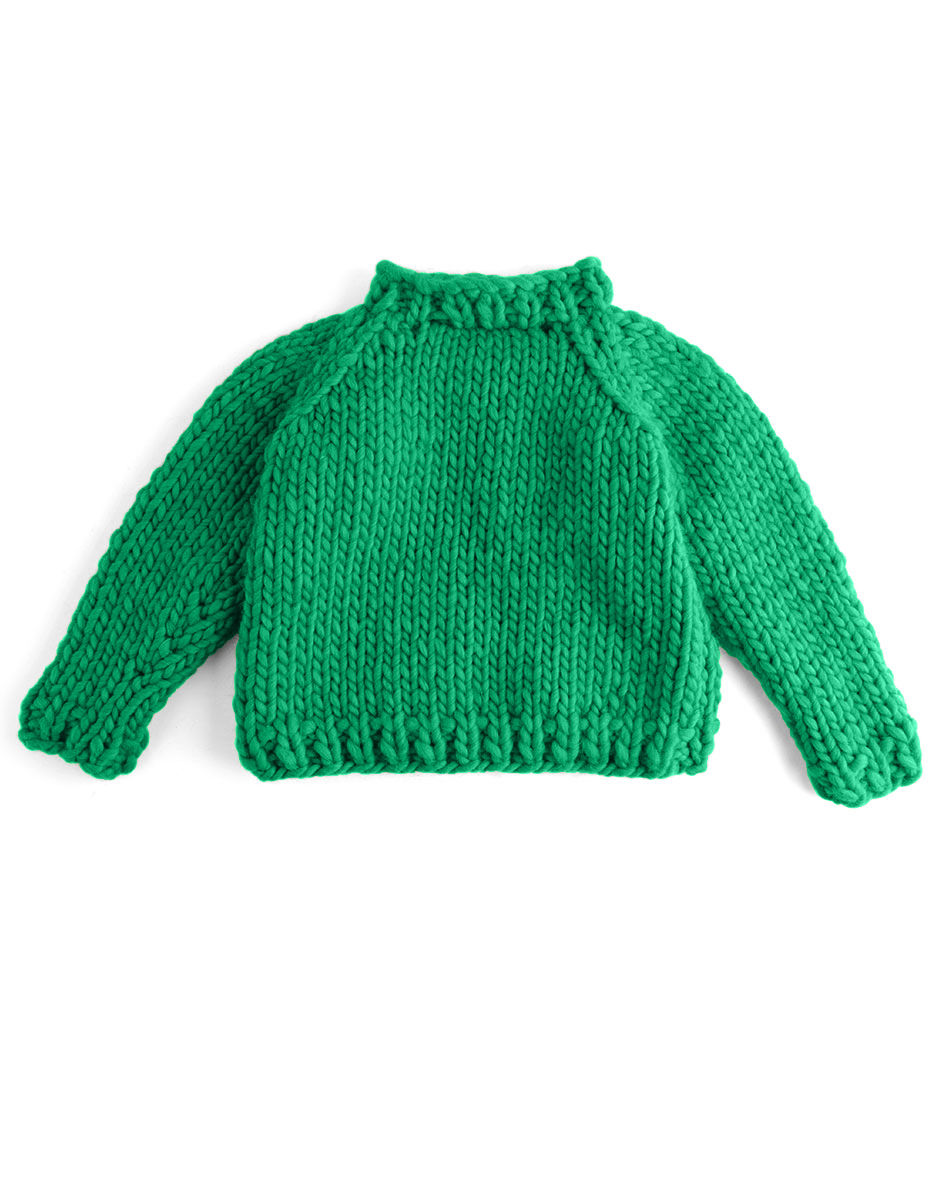 Mini Alexa Pulli Emerald Green