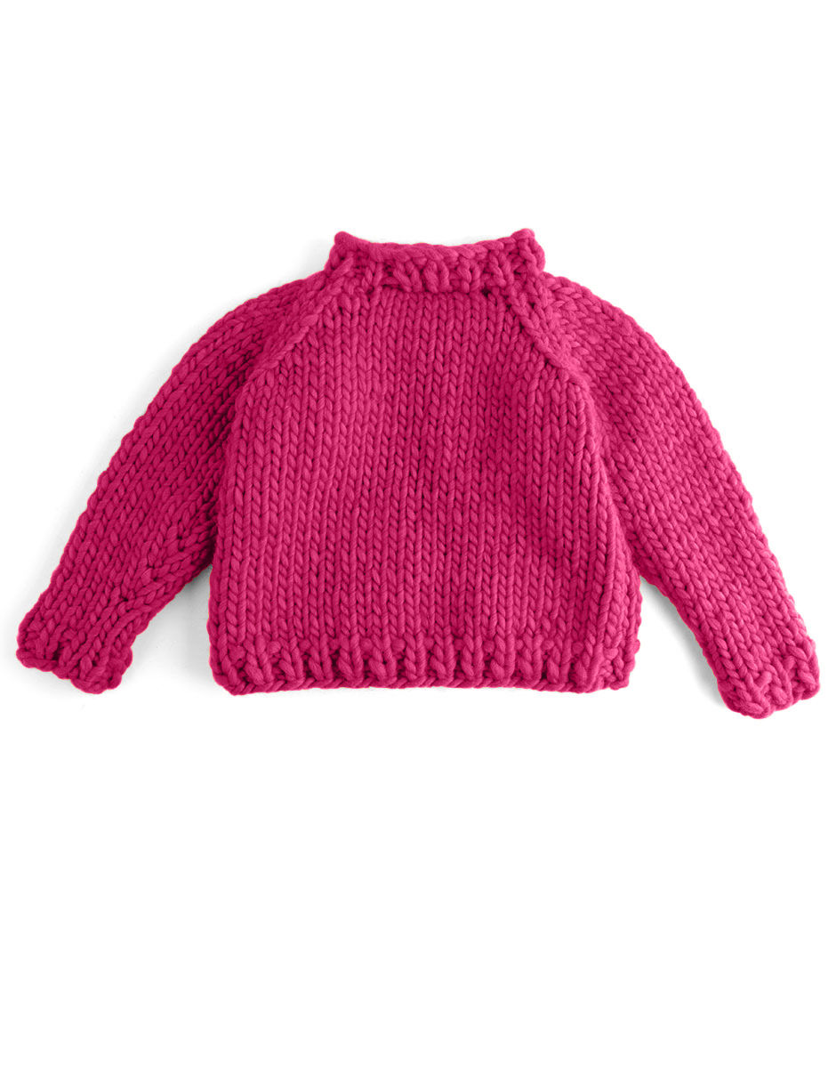 Mini Alexa Pulli Hot Punk Pink