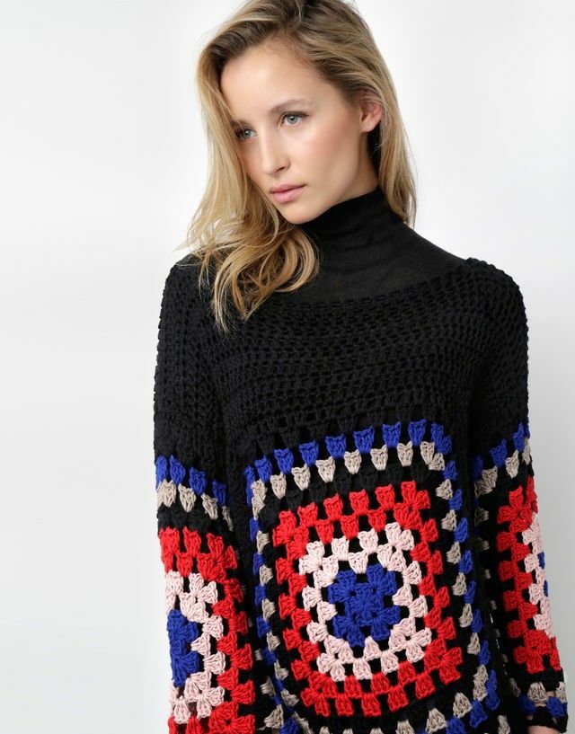 Dot Cotton Sweater Pattern