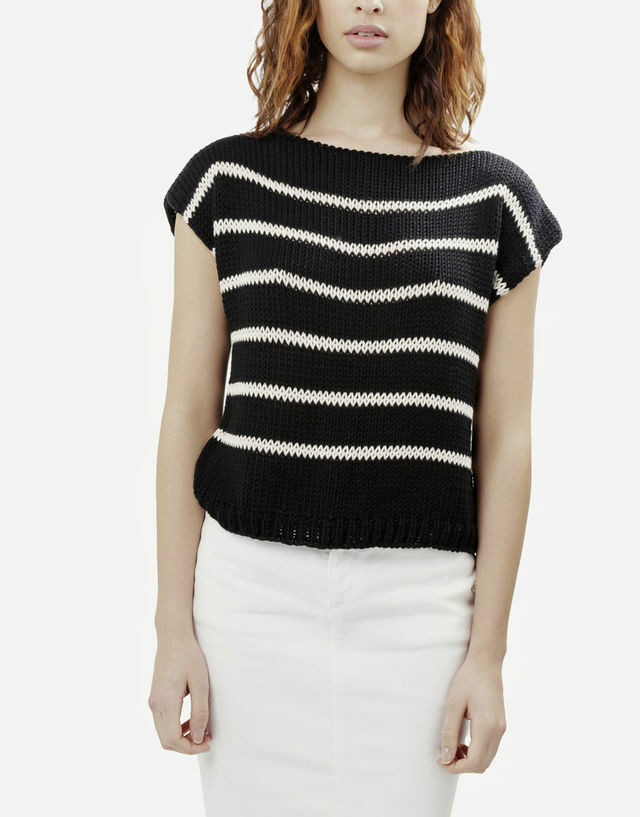 Stripy Coco Mariniere Top Pattern