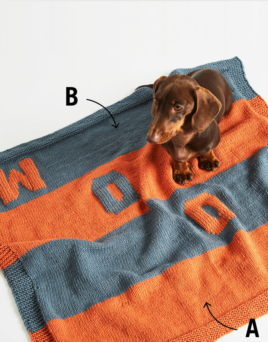 Bark Blanket Pattern
