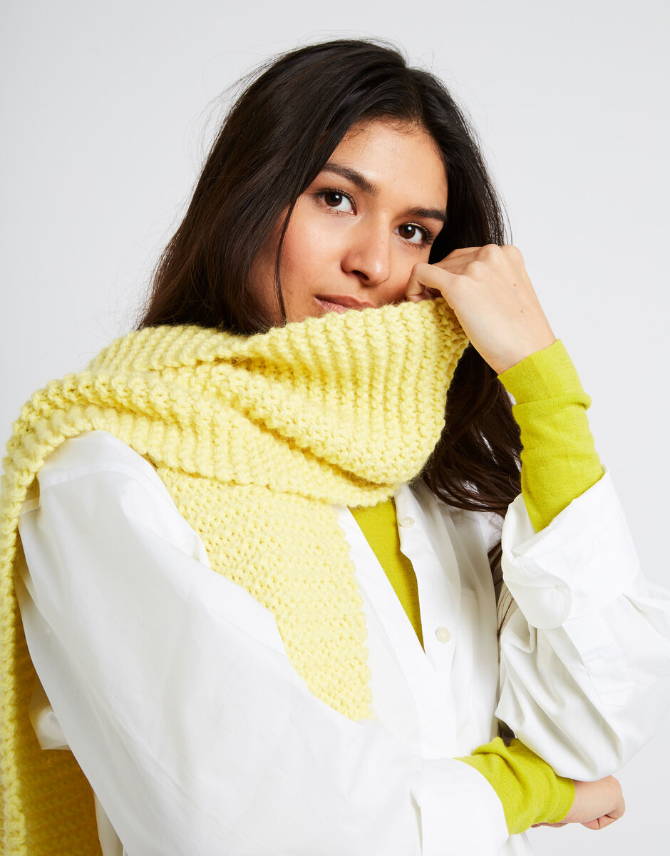 Smith Scarf Chalk Yellow