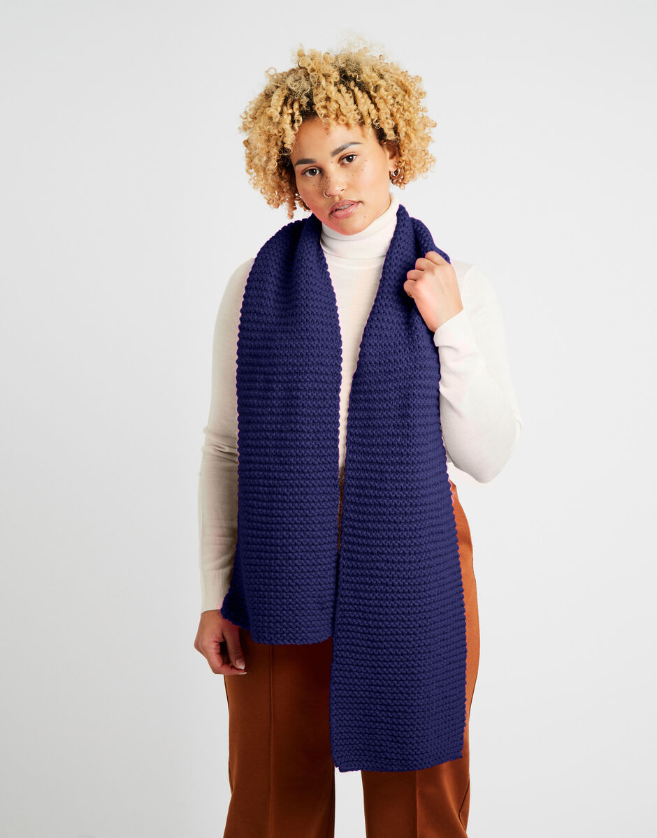 Smith Scarf Midnight Blue