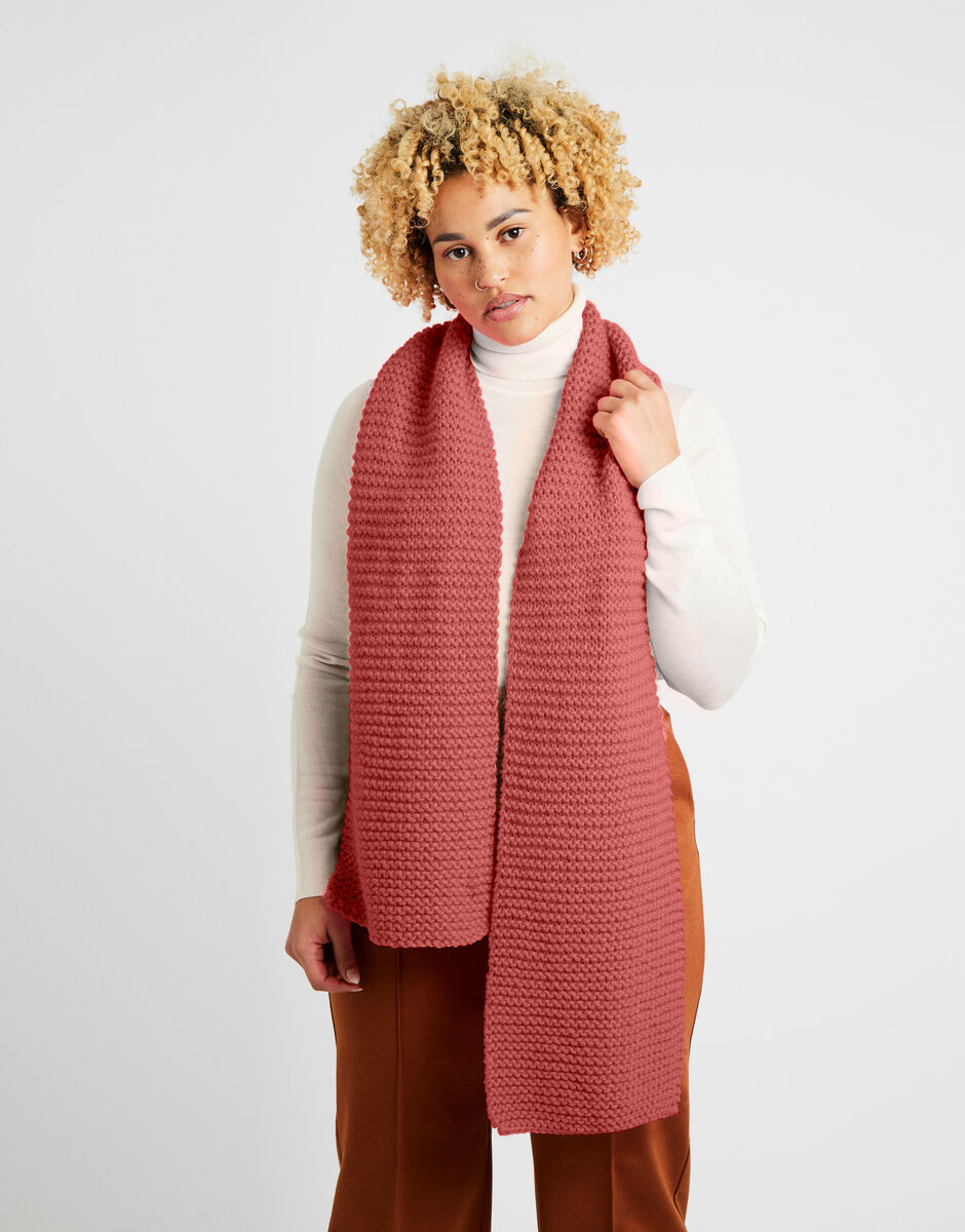 Smith Scarf Rocksalt Red