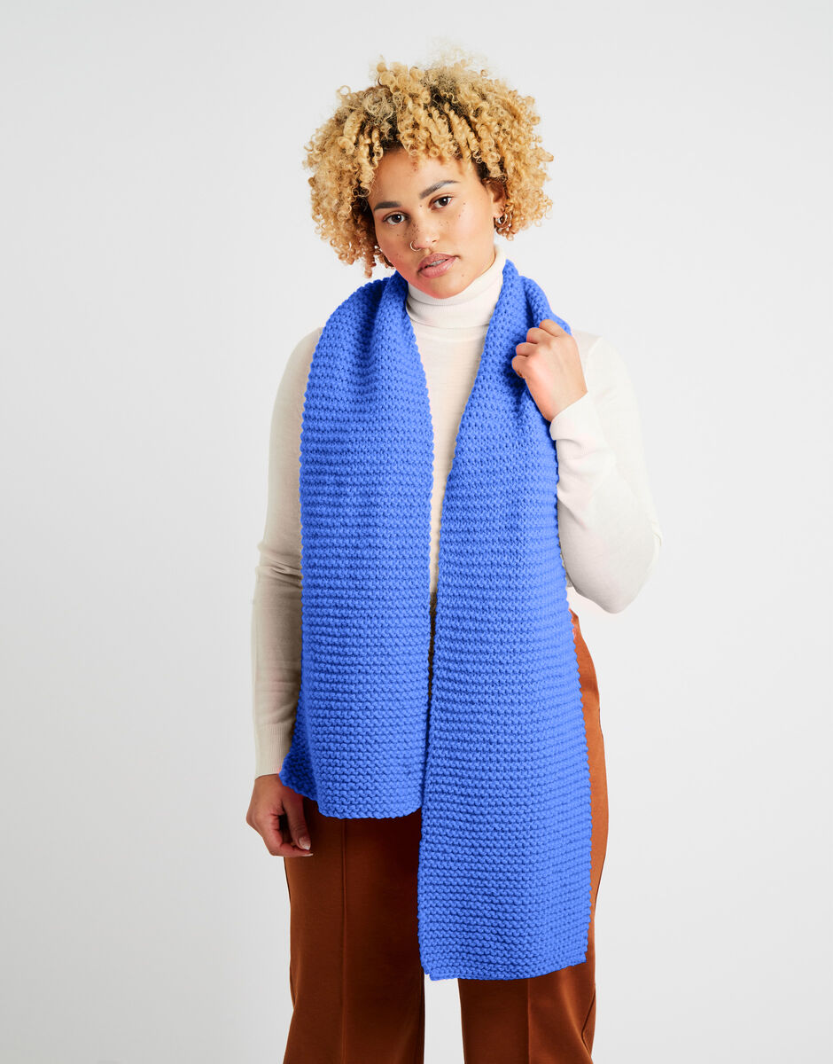 Smith Scarf Cornflower Blue
