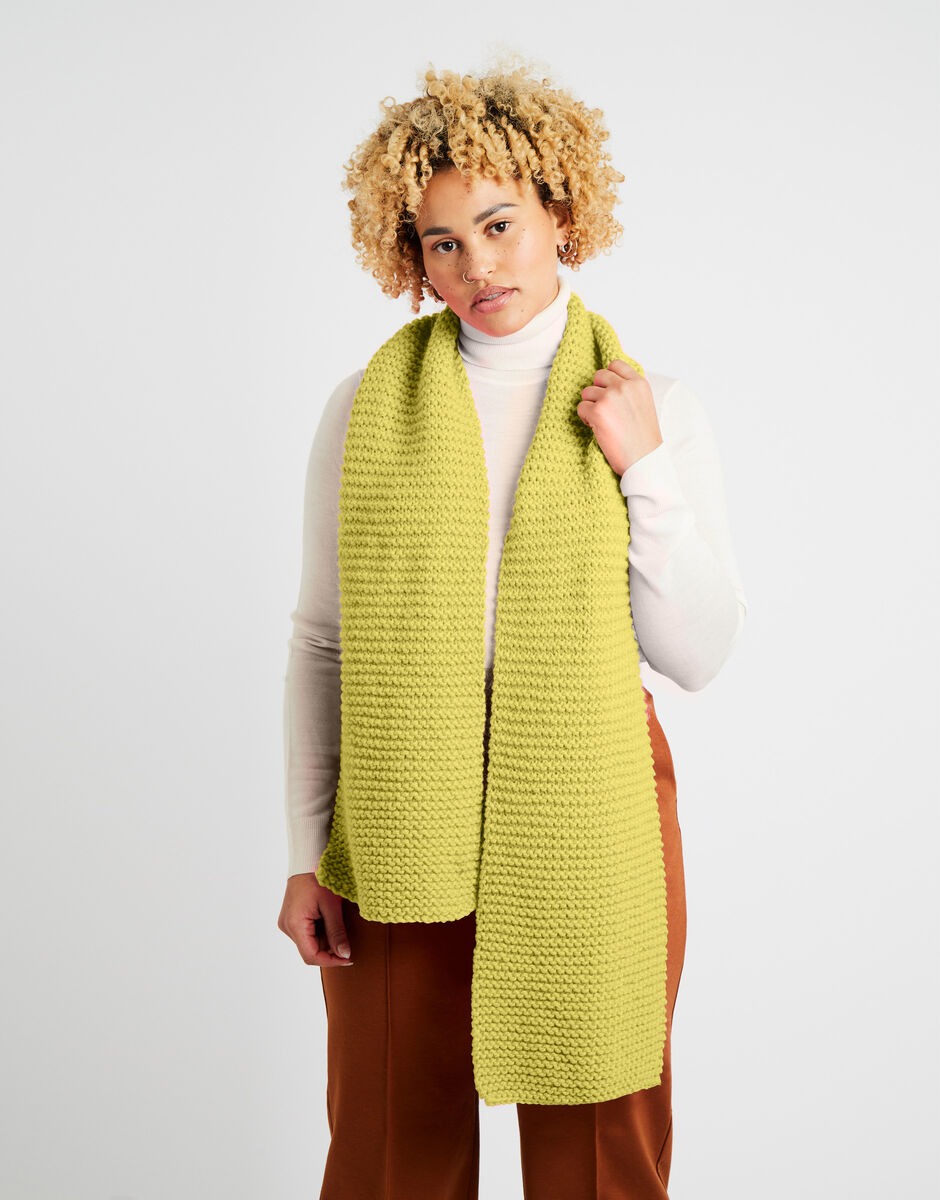 Smith Scarf Chalk Yellow