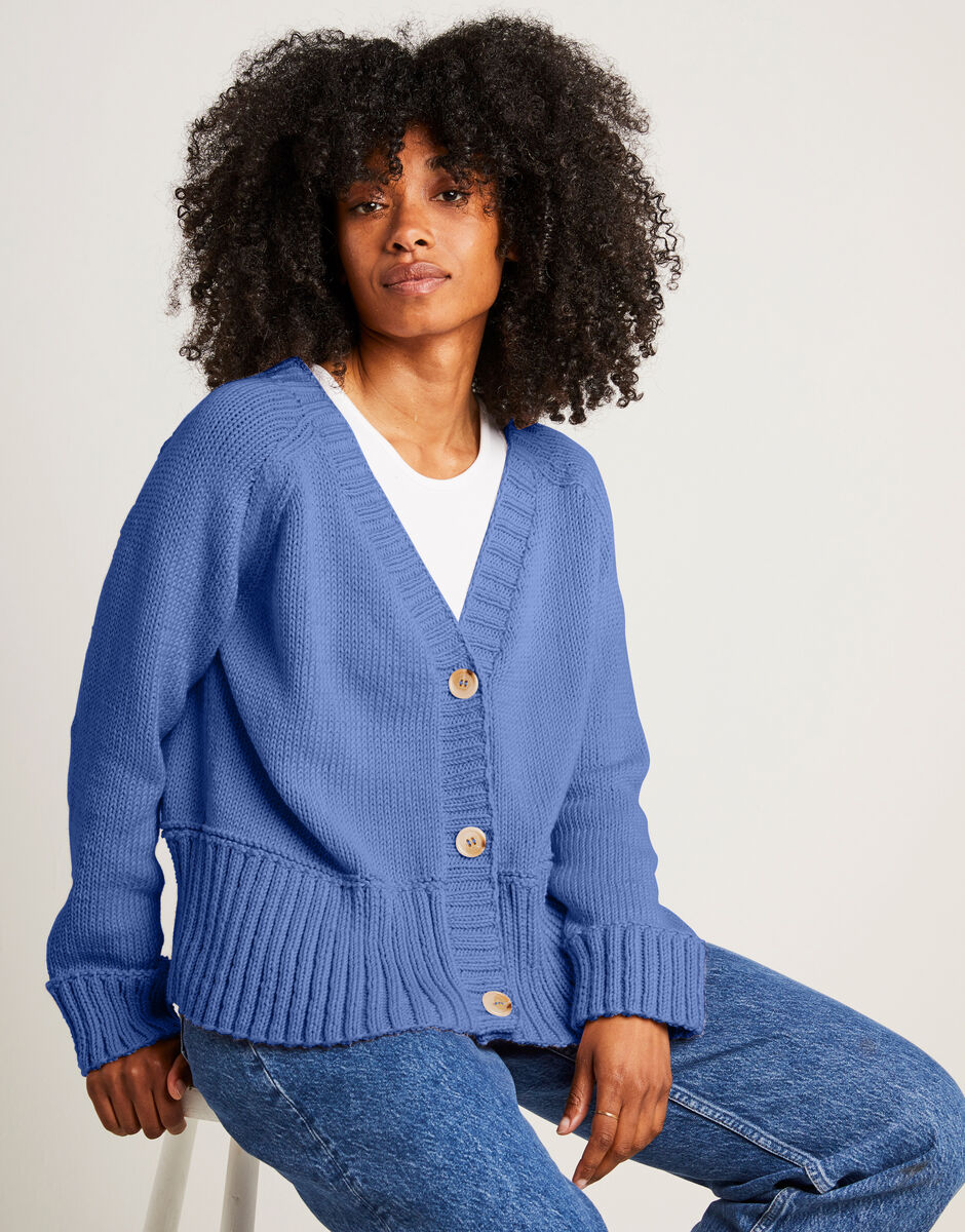 Hold On Cardigan Cloudy Blue