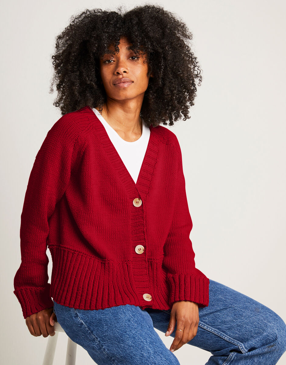 Hold On Cardigan True Blood Red