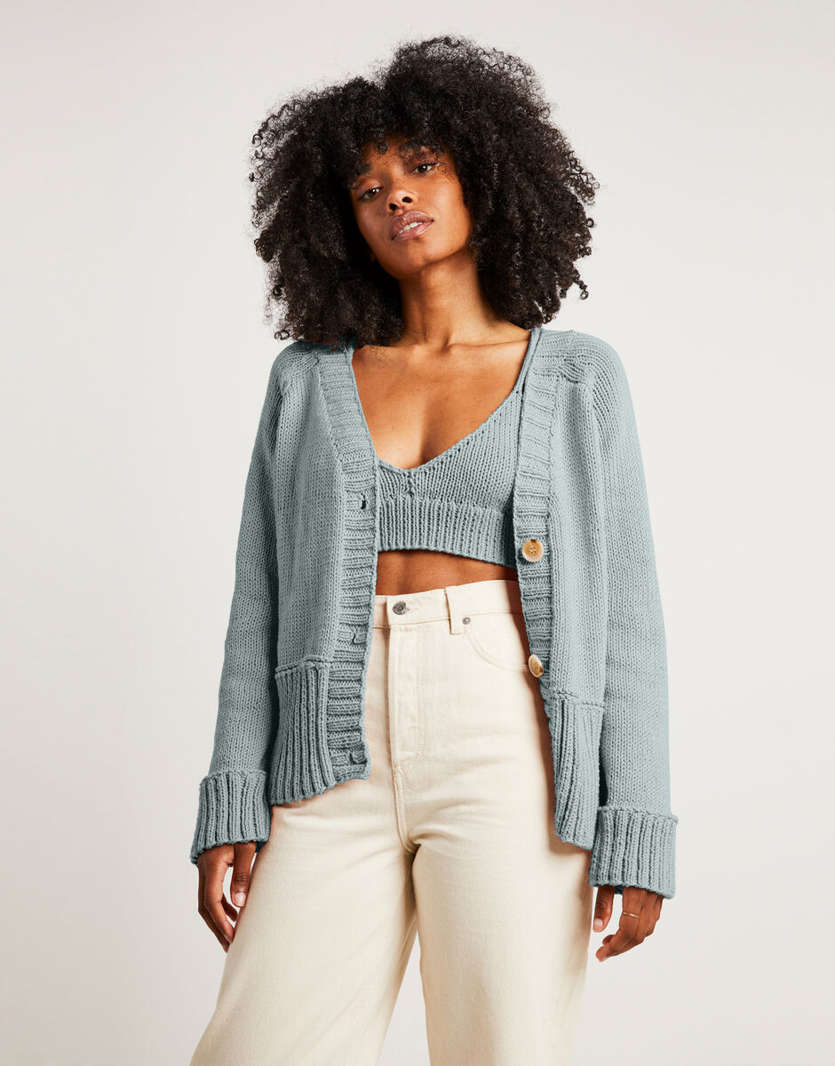 Ensemble Hold On Duck Egg Blue