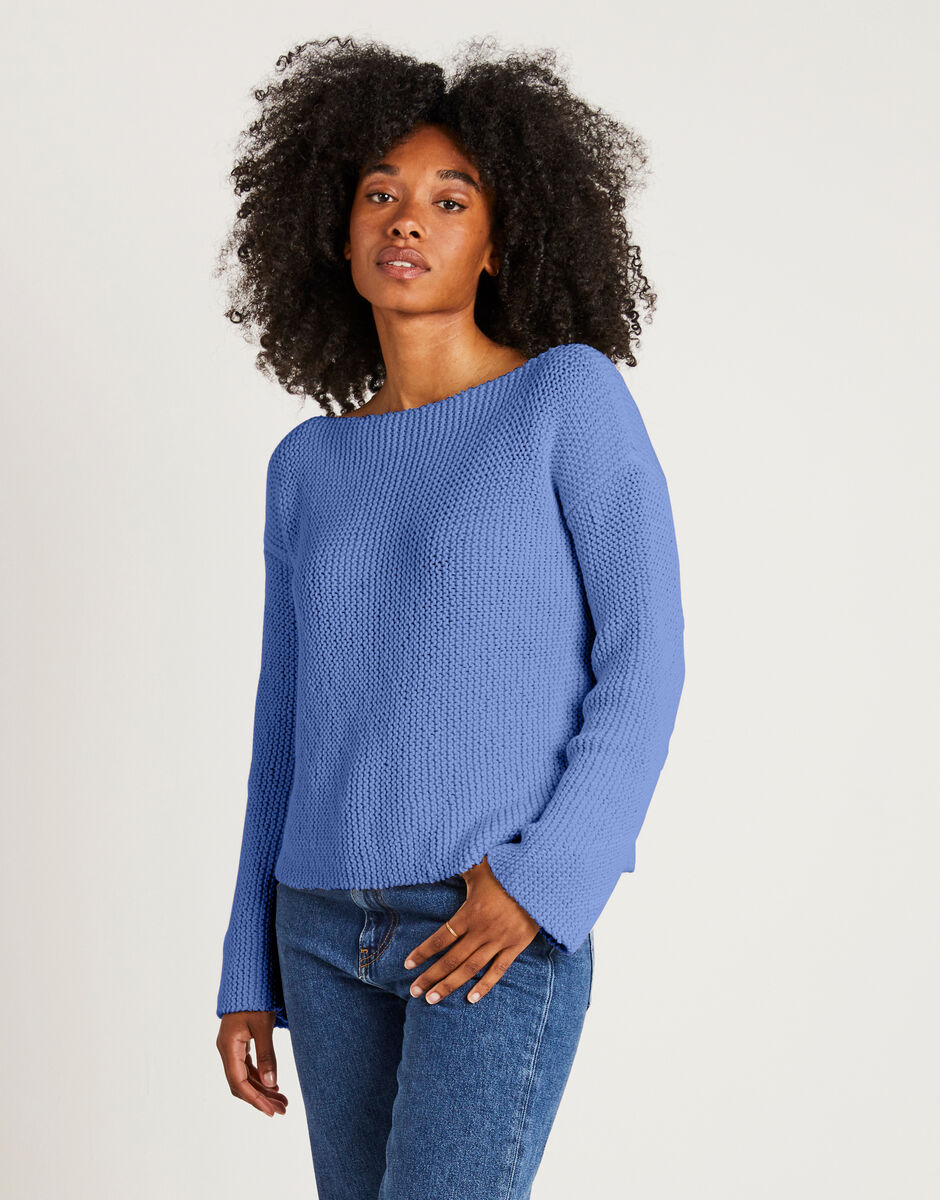 Follow You Sweater Cloudy Blue