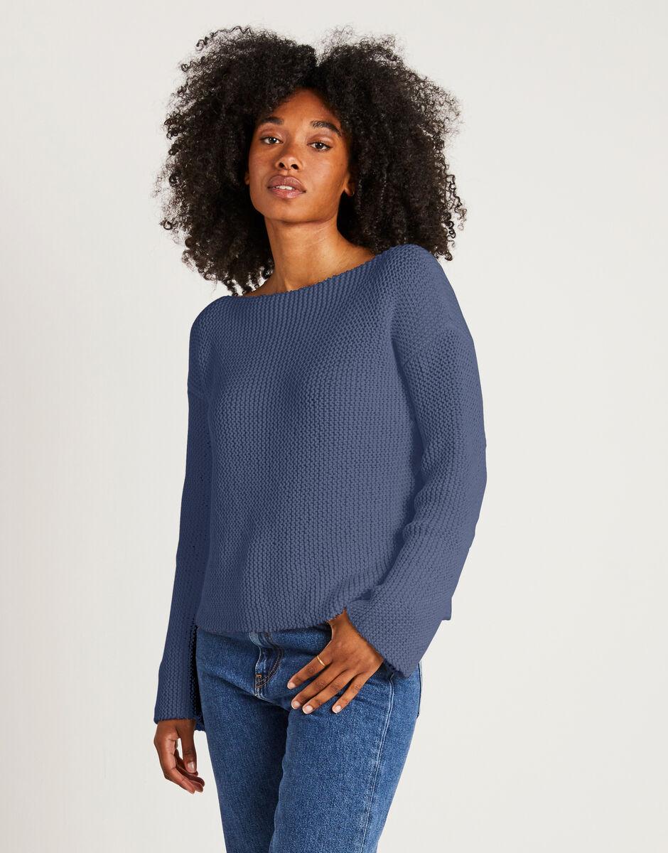 Follow You Sweater Eagle Grey