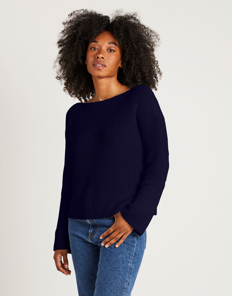 Follow You Sweater Midnight Blue