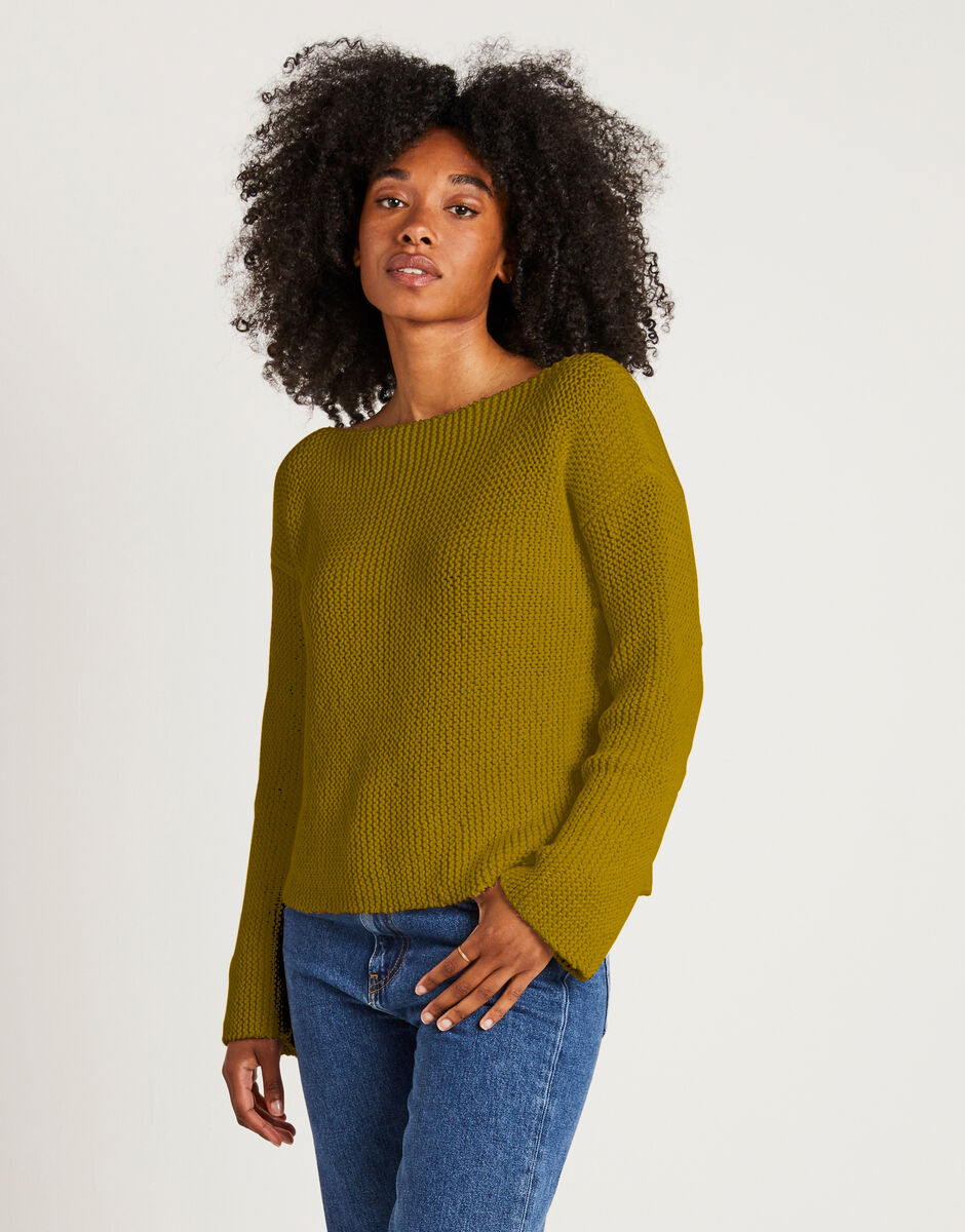 Follow You Sweater Moss Green