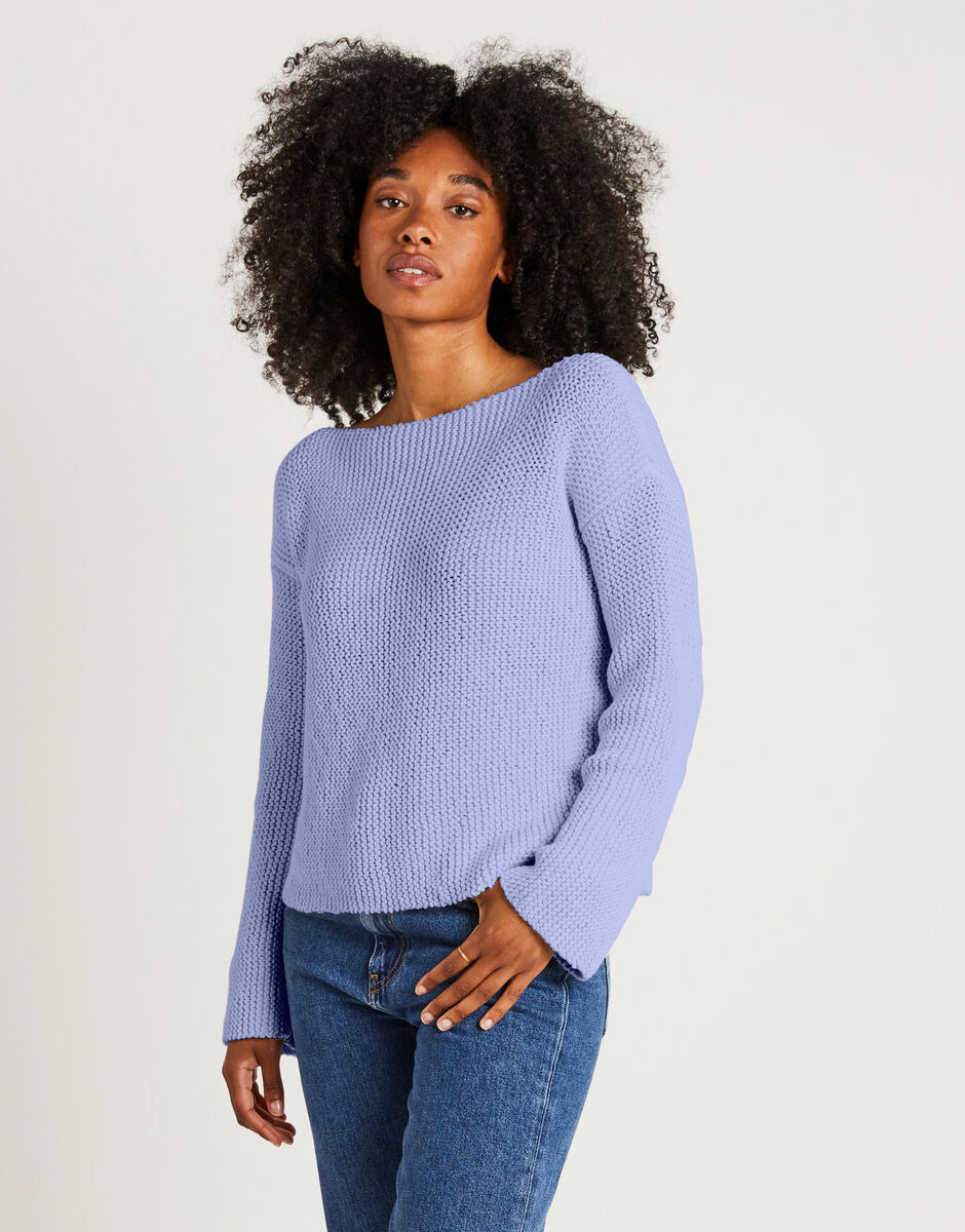 Follow You Sweater Purple Haze