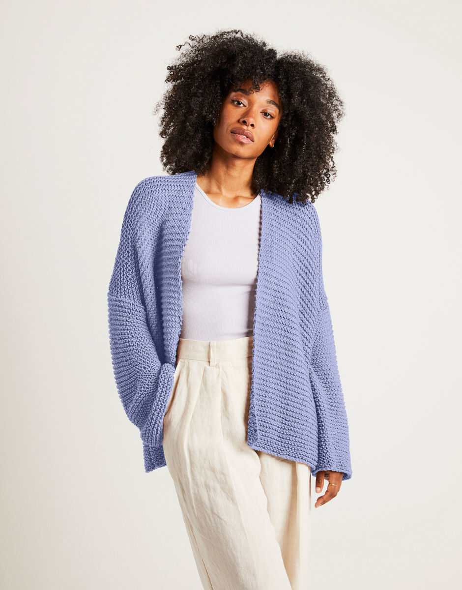 Break My Heart Cardigan Purple Haze