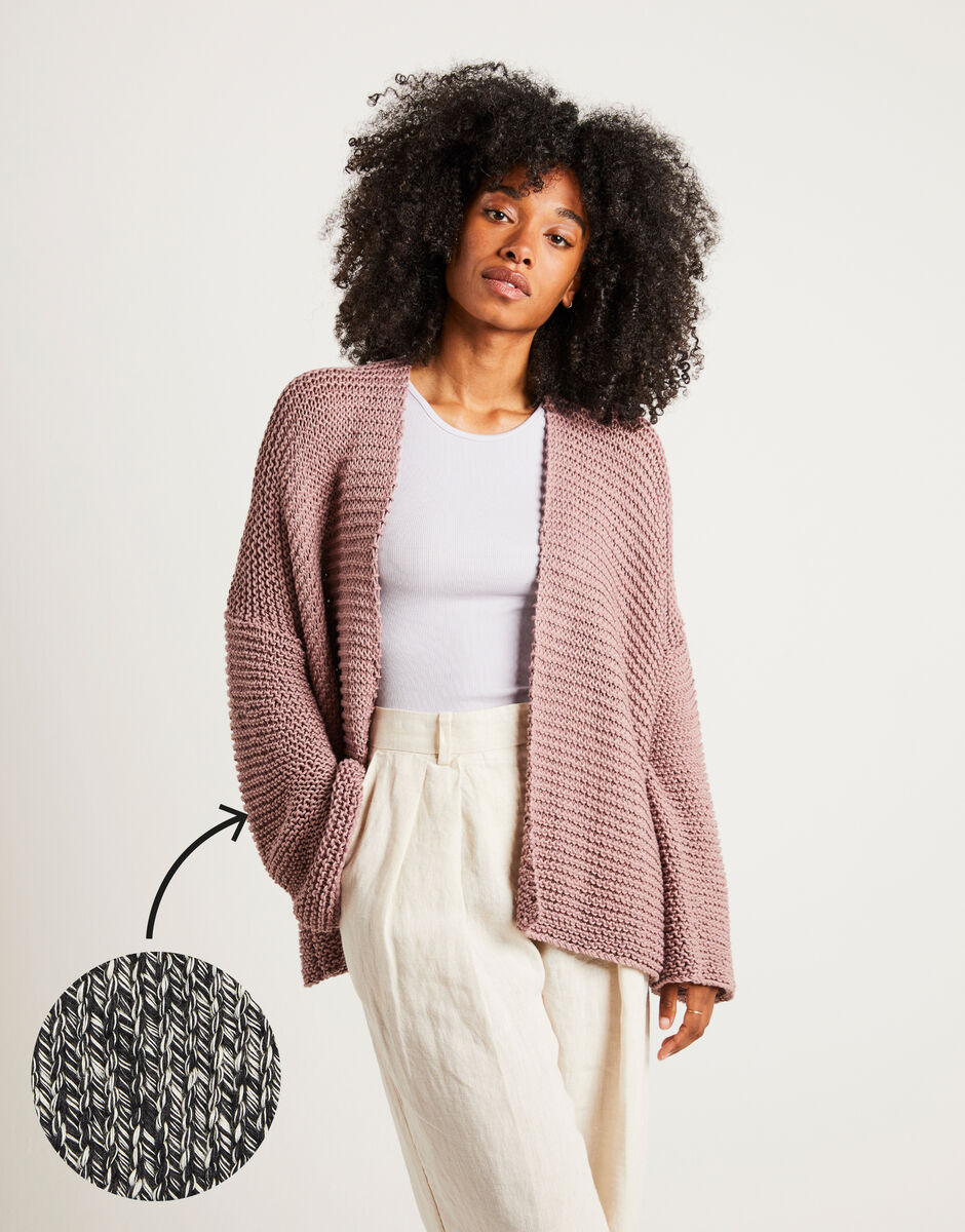 Break My Heart Cardigan TV Static