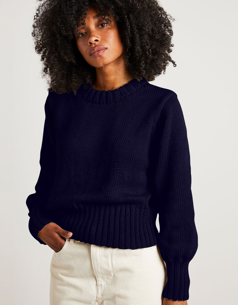 Love Again Pullover Midnight Blue
