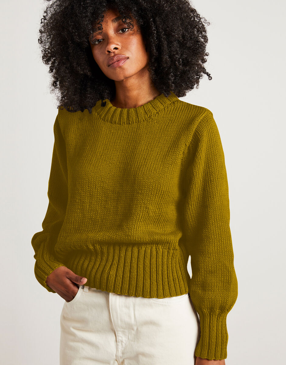 Love Again Pullover Moss Green