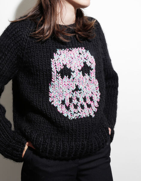 Sugar Skull Sweater Pattern
