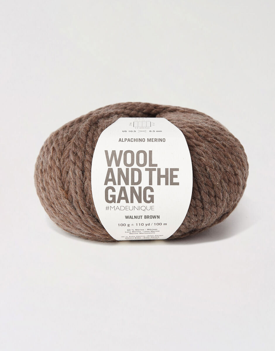 Alpachino Merino Walnut Brown