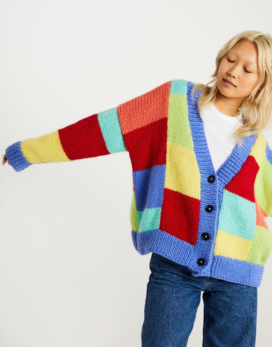Lights Up Cardigan Pattern