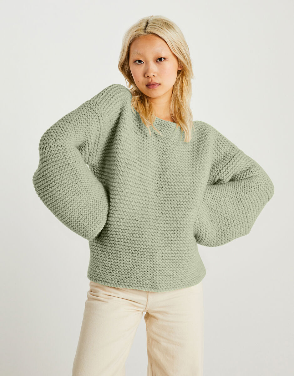 Sunrise Pullover Eucalyptus Green