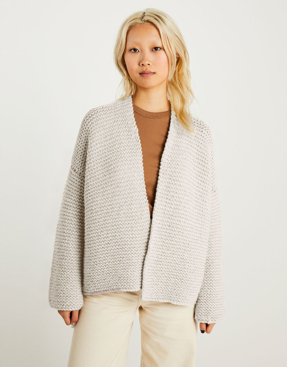 Breathe Cardigan Ivory White