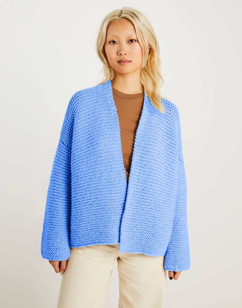 Breathe Cardigan Cornflower Blue