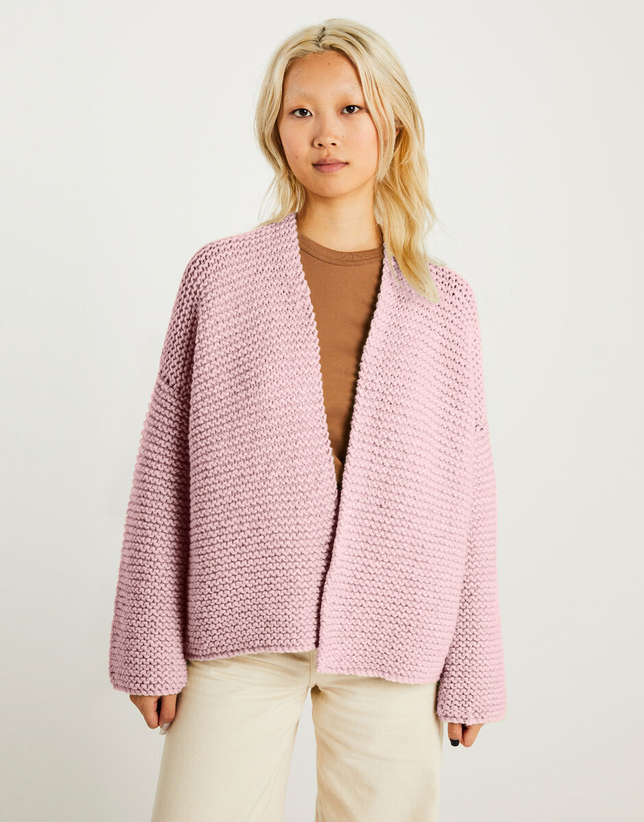 Breathe Cardigan Cameo Rose