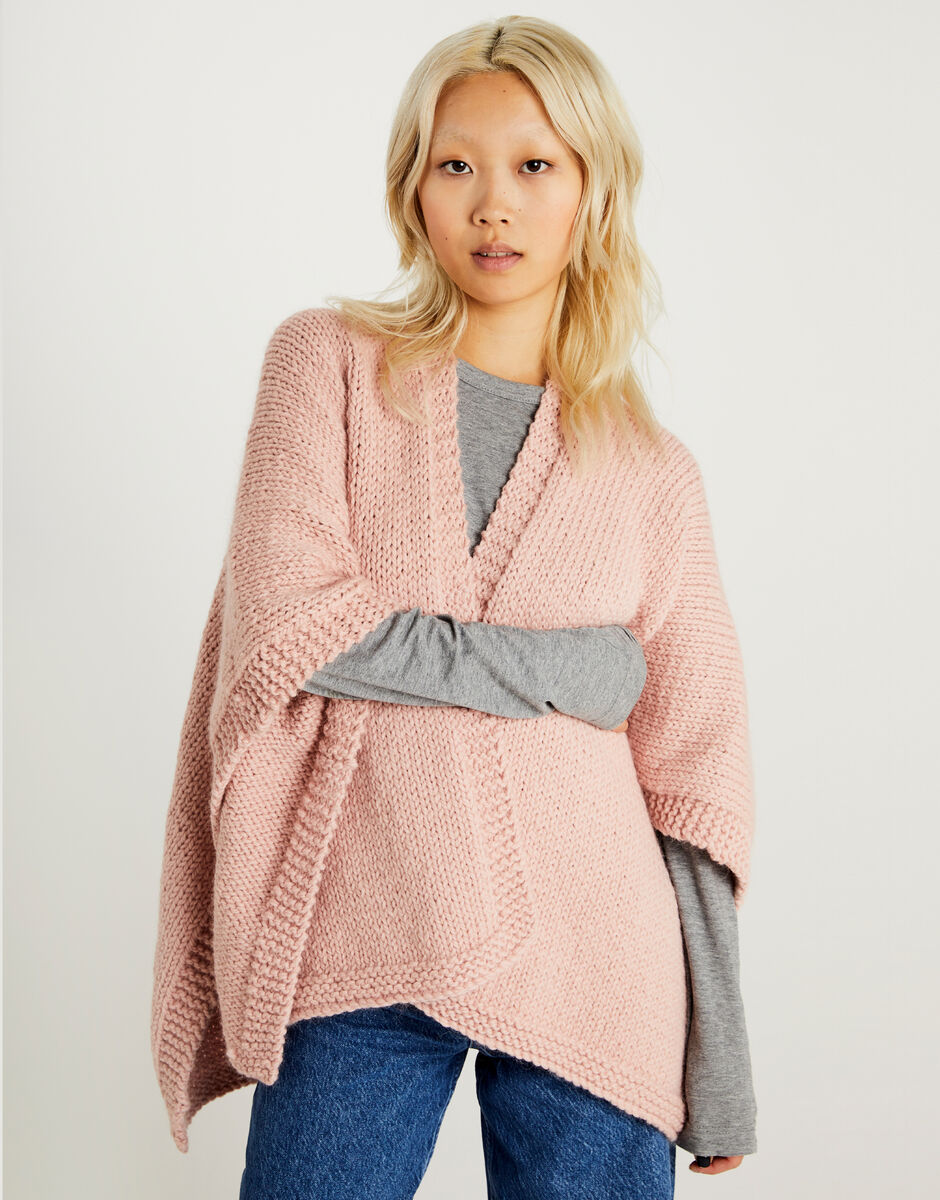 Beside You Shawl Cameo Rose