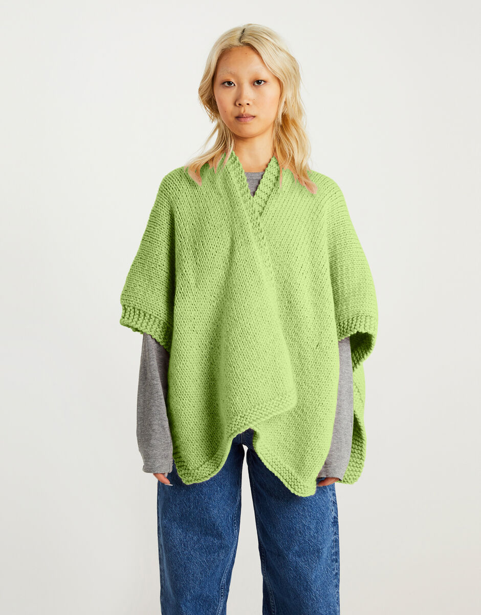 Beside You Shawl Lime Sorbet