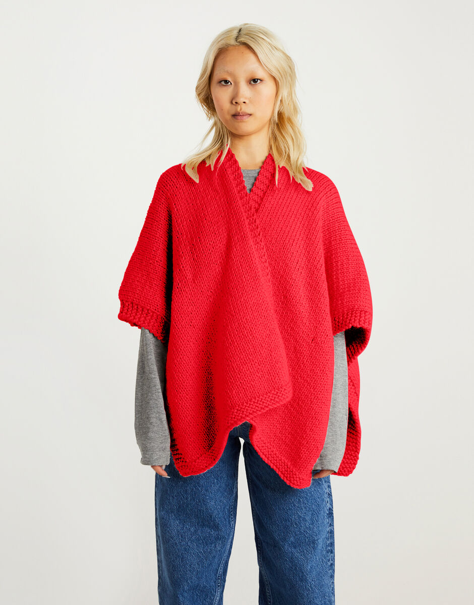 Beside You Shawl True Blood Red