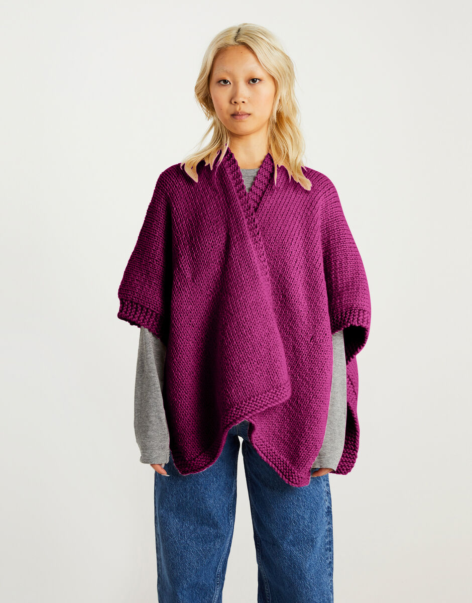 Beside You Shawl Margaux Red