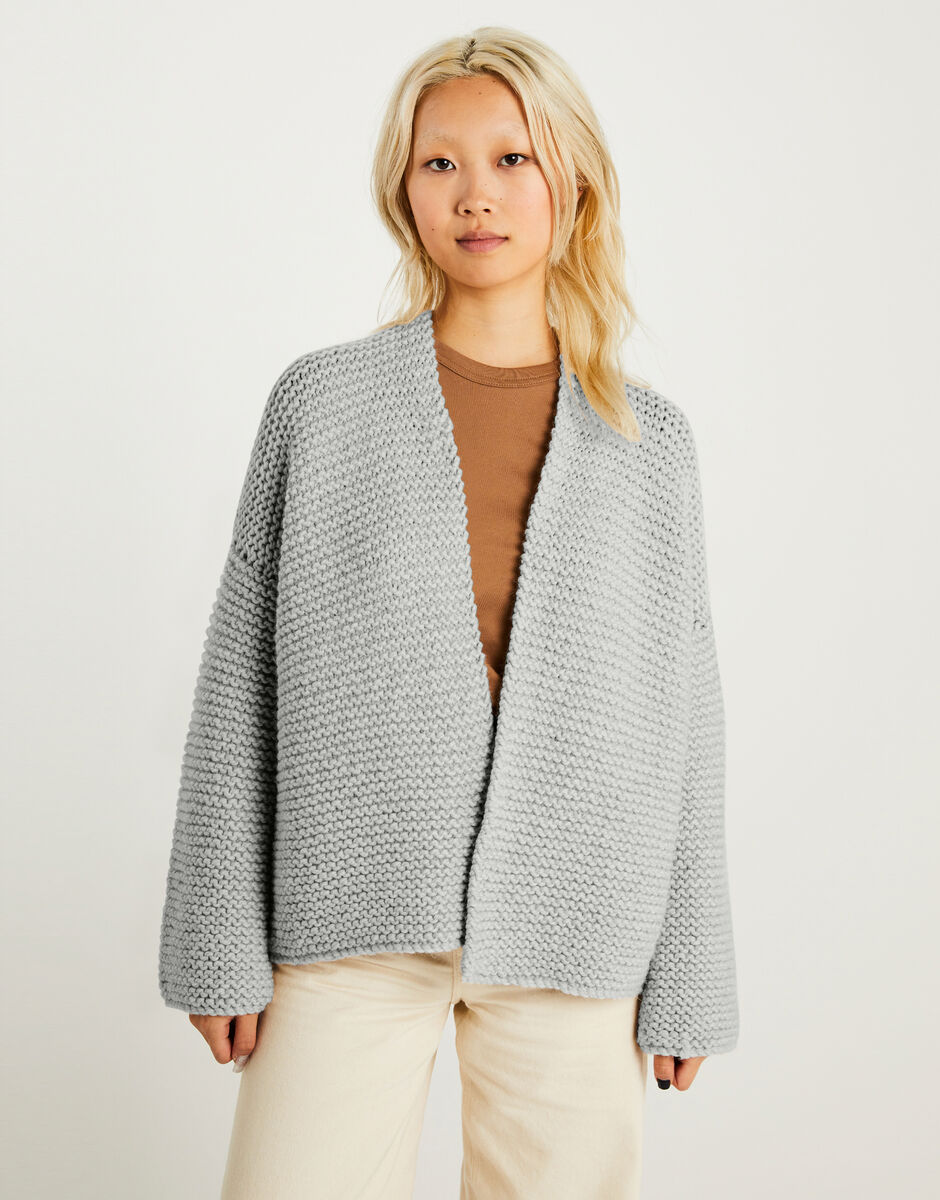 Breathe Cardigan Rocky Grey