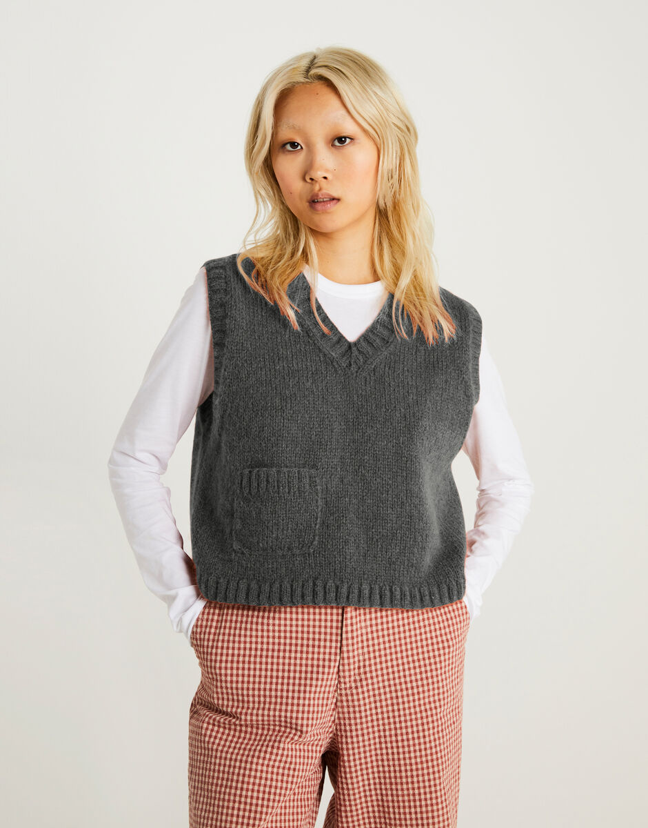 Everytime Tank Silver Fox Grey