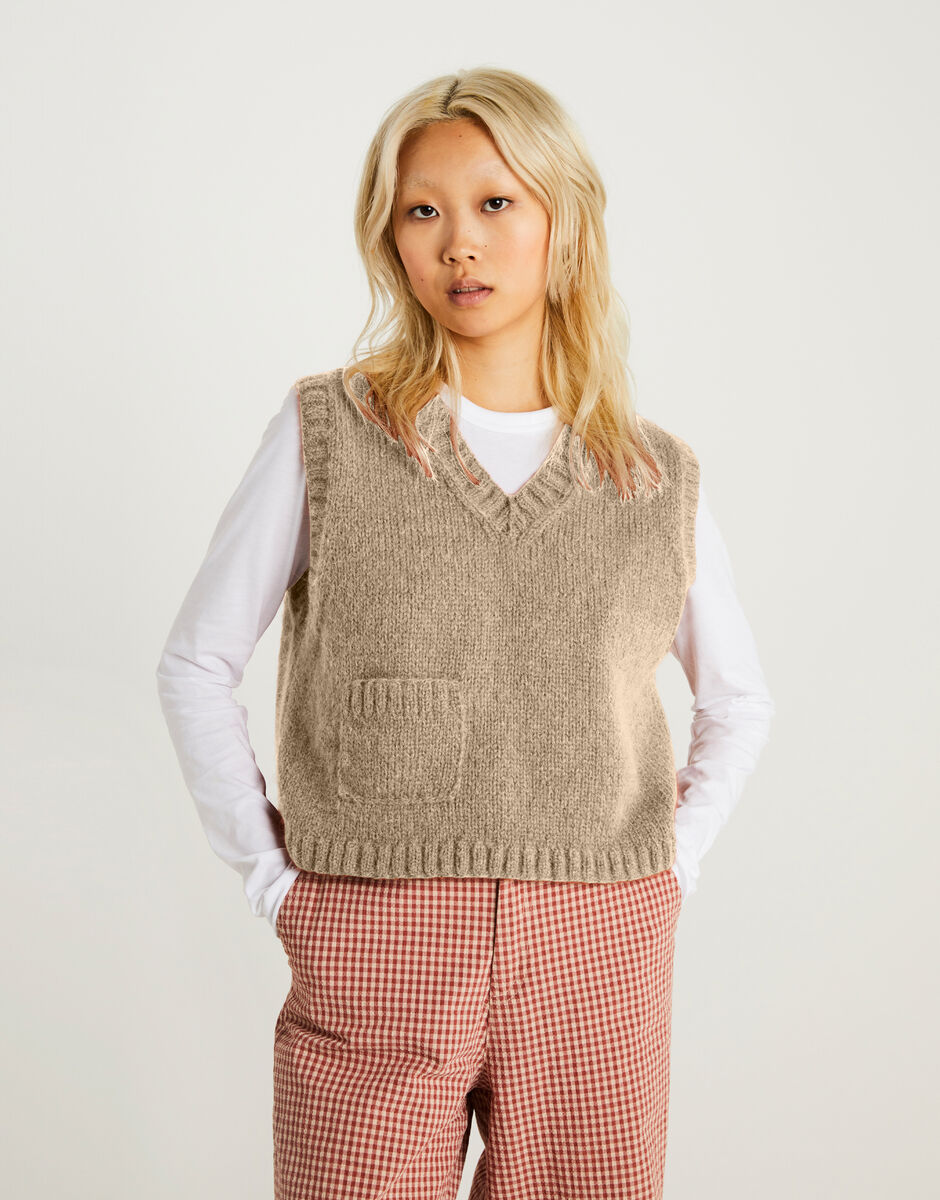 Everytime Tank Seashell Beige