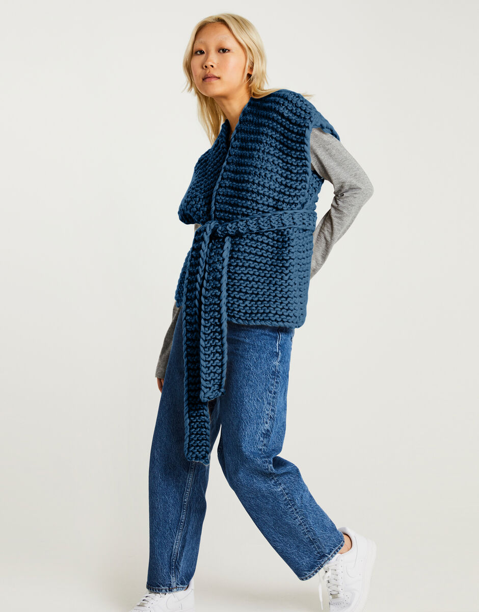Lucky Wrap Dusty Denim