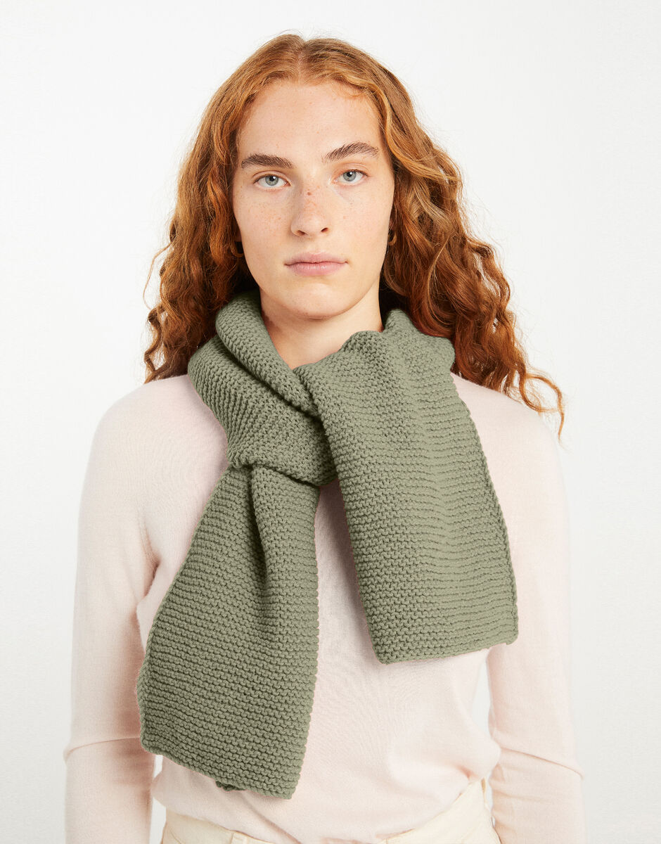 Everything Changes Scarf Eucalyptus Green