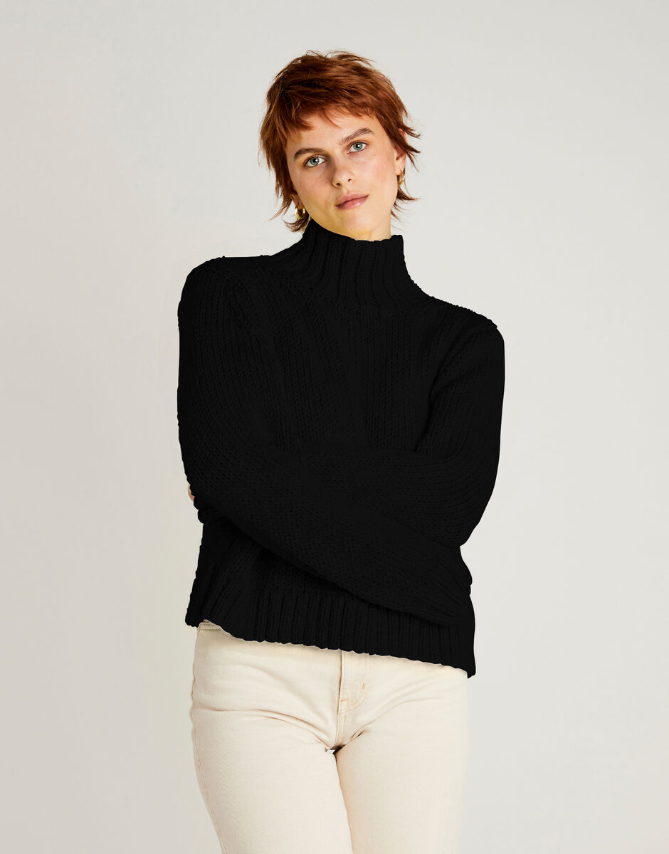 Small World Sweater Space Black