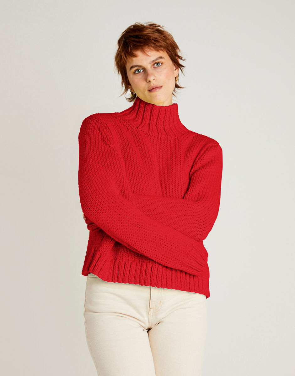 Small World Sweater True Blood Red