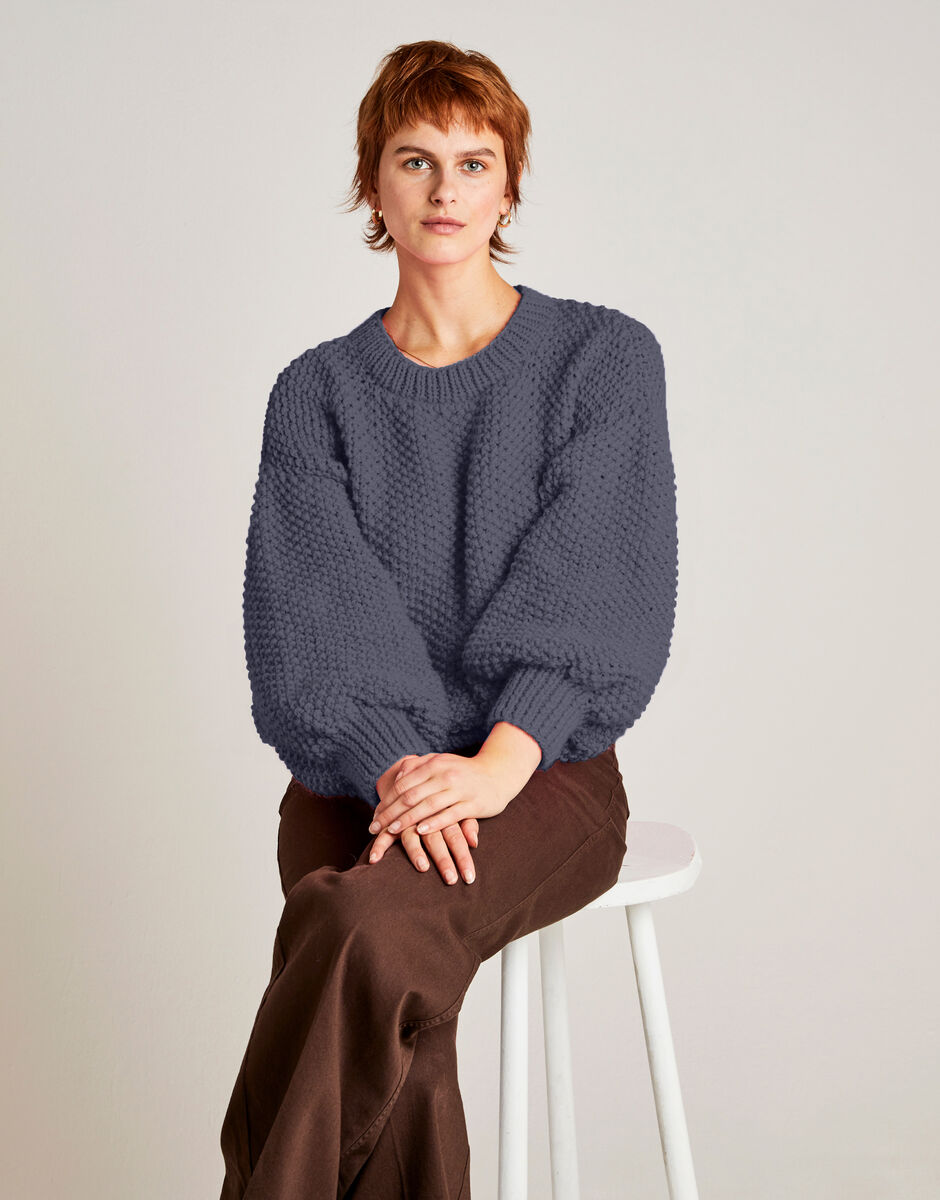 Something Sweater Tweed Grey