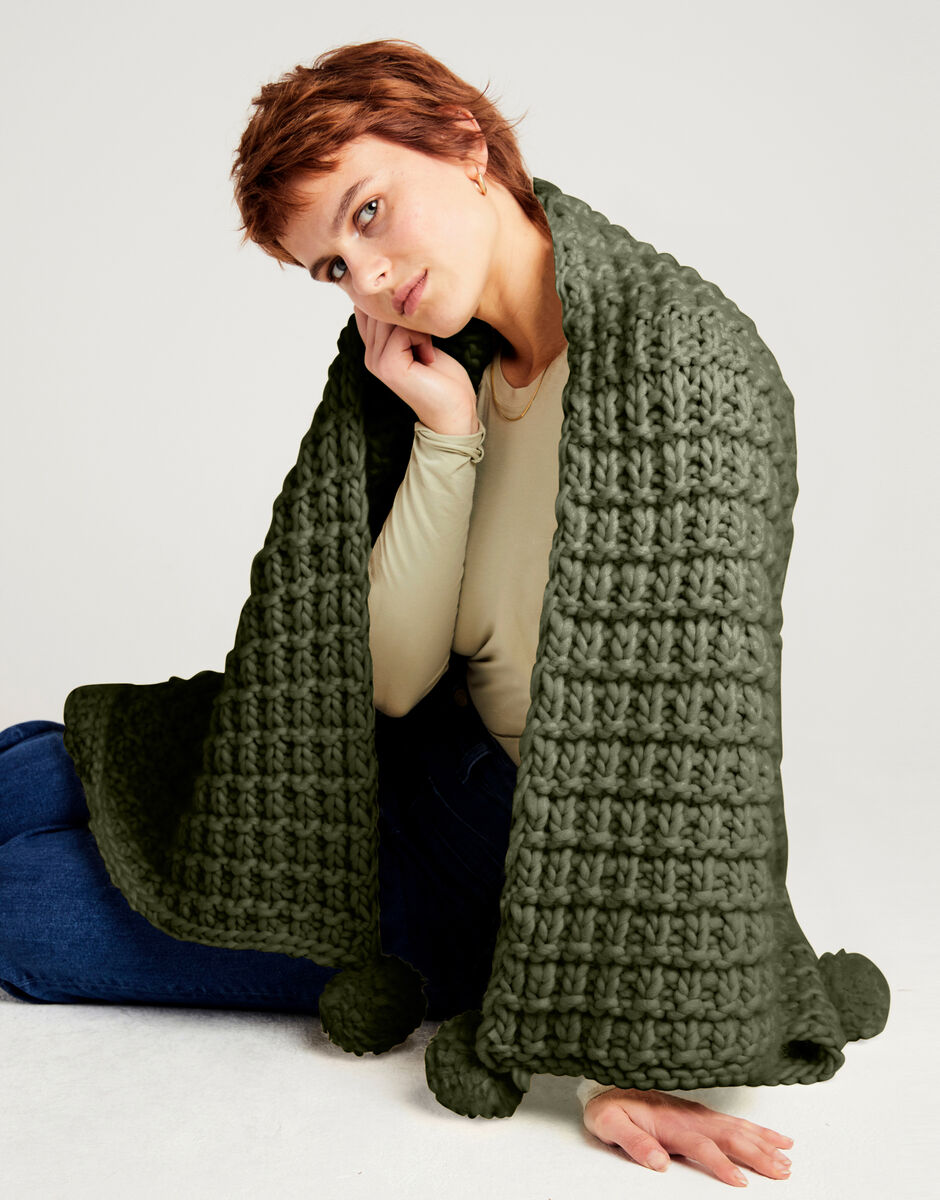 Rosebud Blanket Heritage Green
