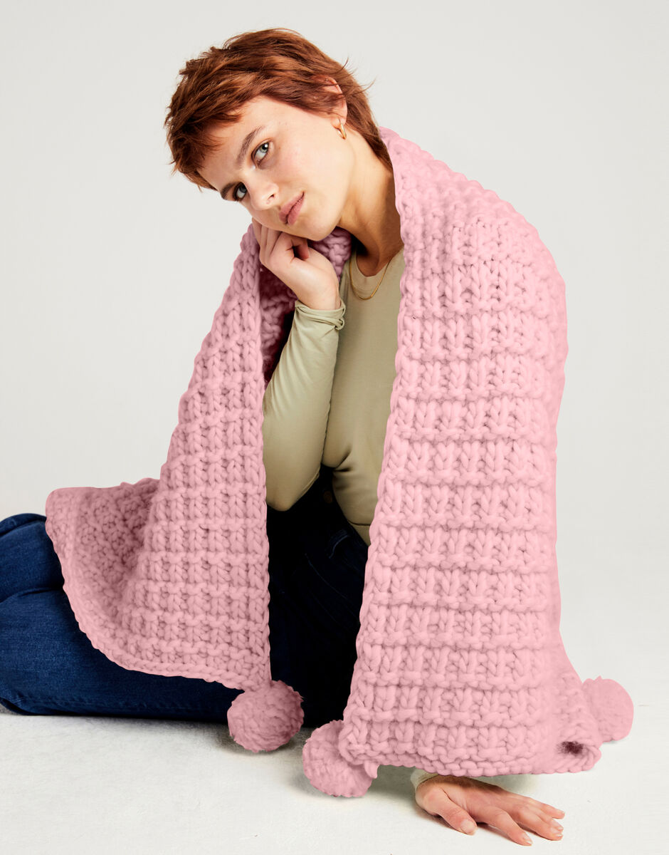 Rosebud Blanket Pink Lemonade