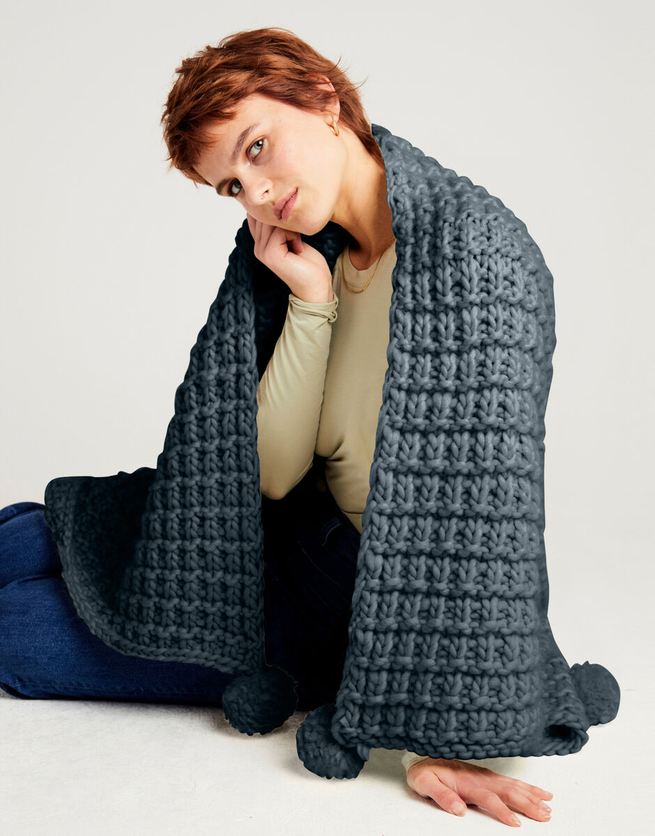 Rosebud Blanket Forest Green