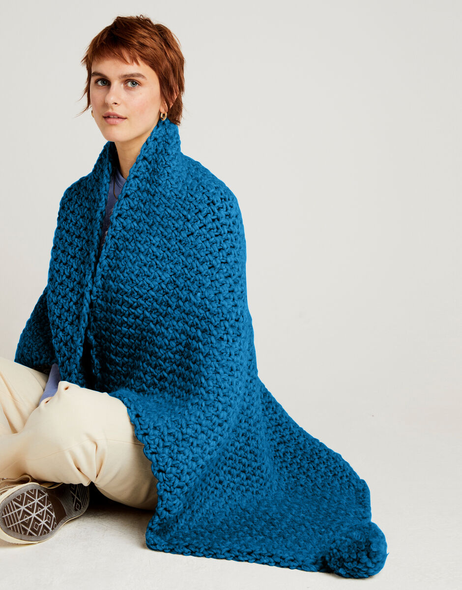Plaid Elmdale Sherpa Blue